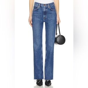 NWOT Agolde Leena Bootcut Jeans - Placebo